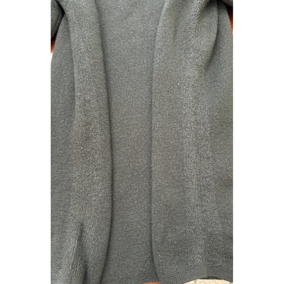 Theory Gray Wool Pullover Sweater 2 Button Men’s Sz L - Picture 7 of 7